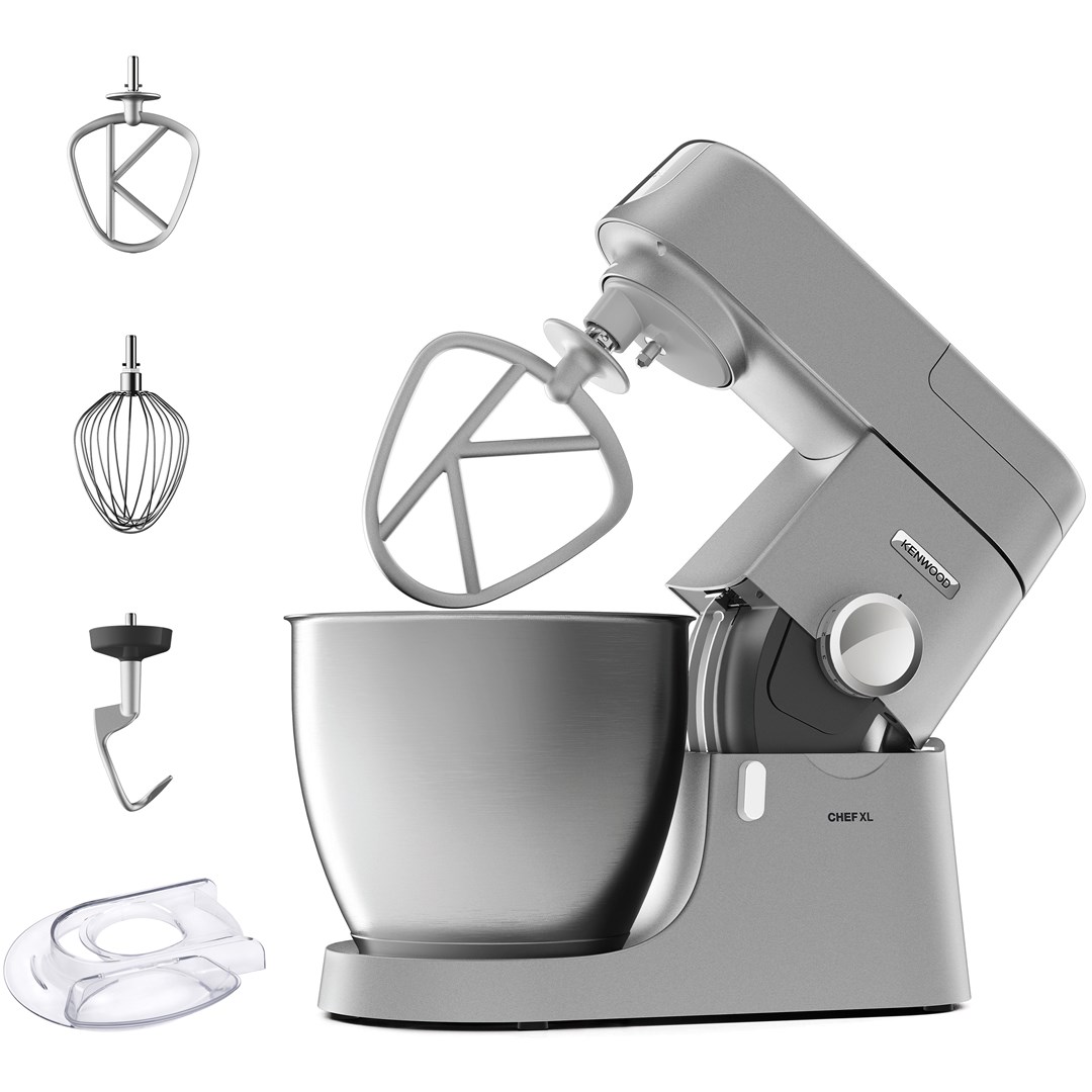 Xkenwood Haushaltsgeräte Kenwood Kvl4110s Chef Küchenmaschine 6,7L Inkl. Mixaufsatz Und Zubehör Größe 1.200 - Image 8