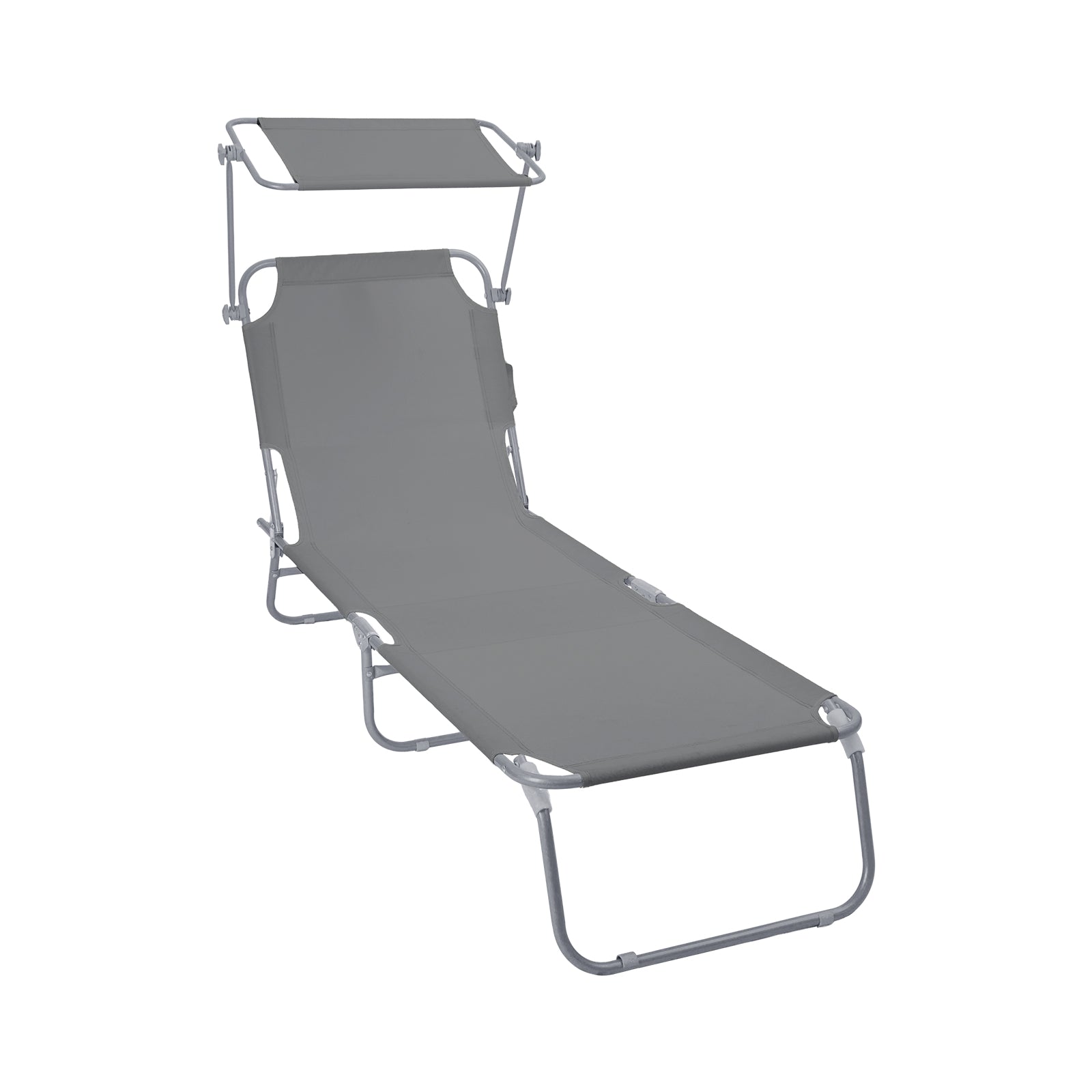 Vounot – Transat Pliant Avec Pare-soleil Orientable 360° – Dossier 4