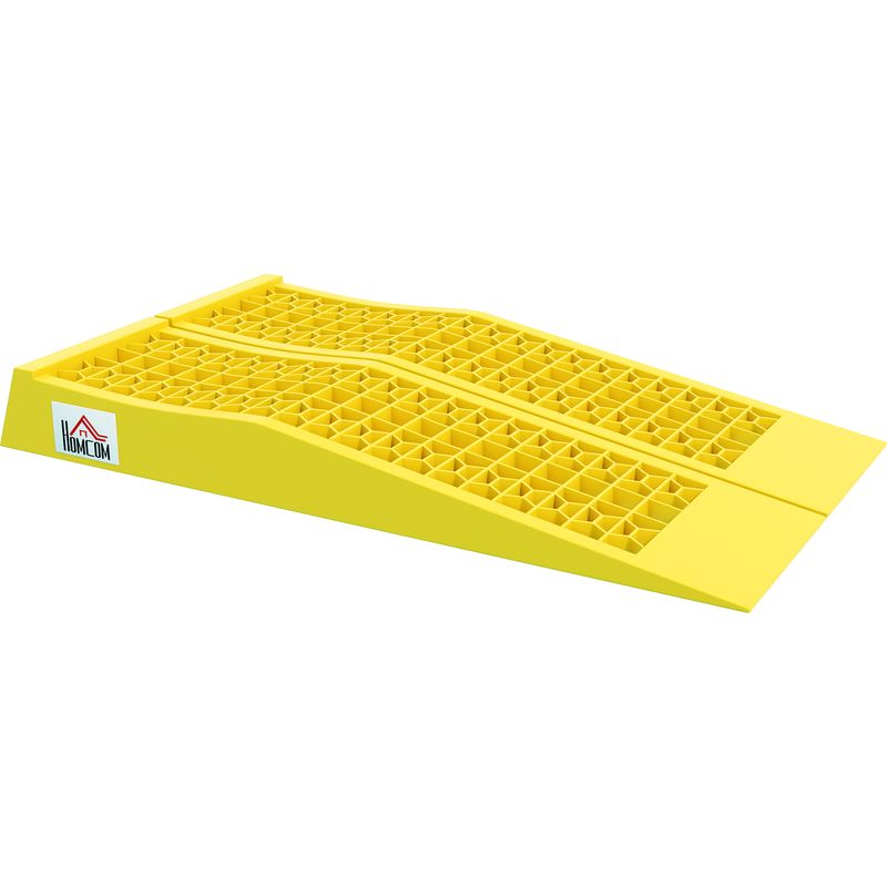 Rampe de chargement PP antidérapante pour voiture et véhicule utilitaire, 70 x 19,5 x 7,8 cm, lot de 2