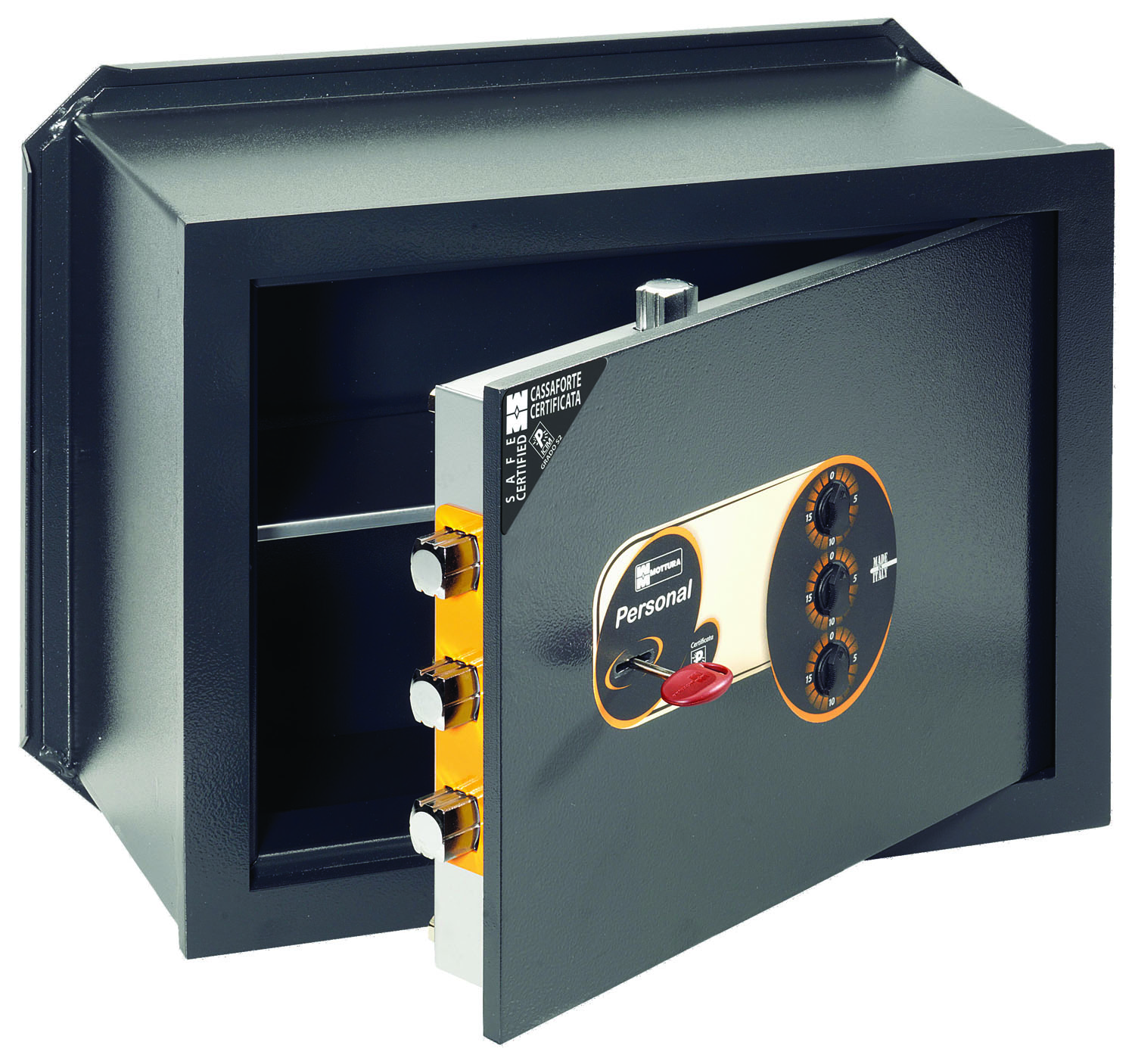 Cassaforte Con Chiave E Combinazione Meccanica Personal Mottura 230...