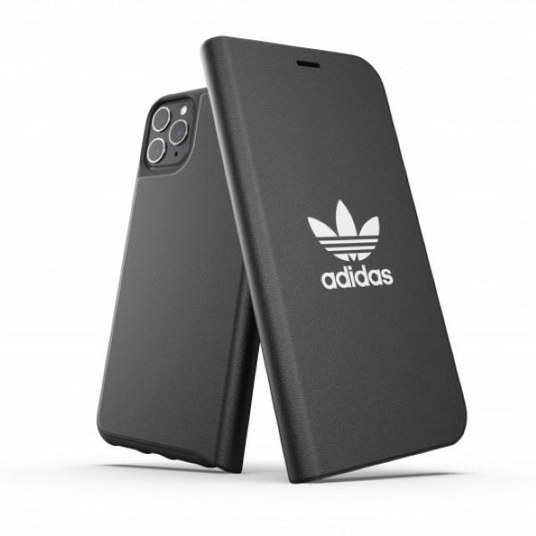 Oem Schwarz Flip Case Für Iphone 11 Pro Max Adidas