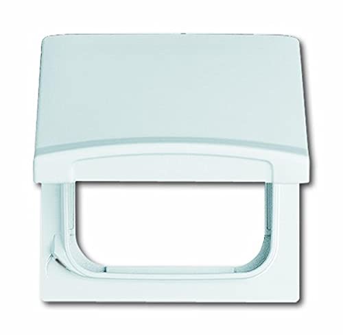 Busch-jaeger Anello Intermedio Con Coperchio A Cerniera Piastre Centrali Busch-duro 2000® Si E Reflex Si Bianco - Allwetter 44® (ip44) (2118 Gk-32), 2cka001710a2272