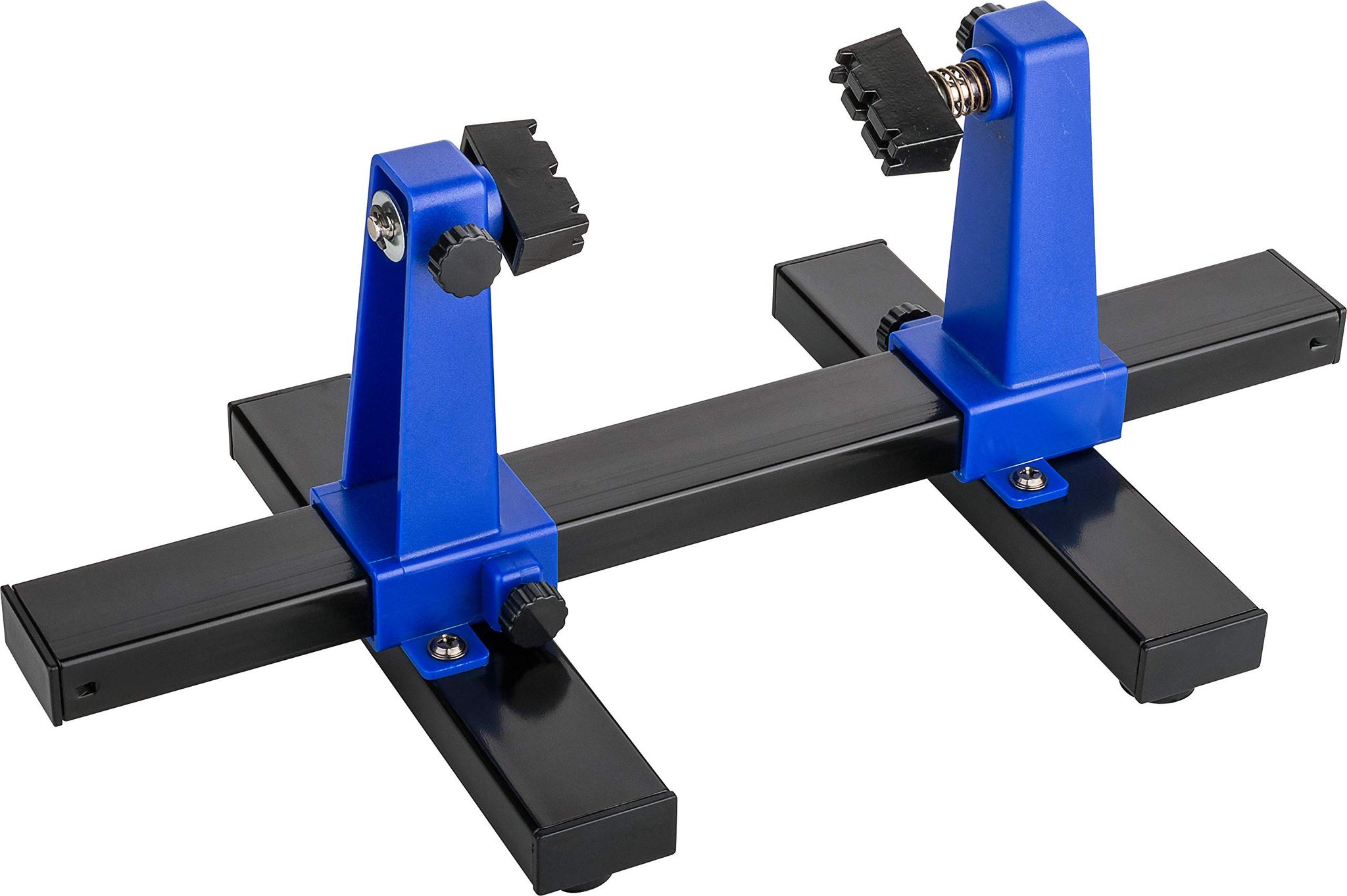 Support de soudure JUSCH pour circuits imprimés, pinces rotatives à 360°, largeur jusqu'à 20 cm