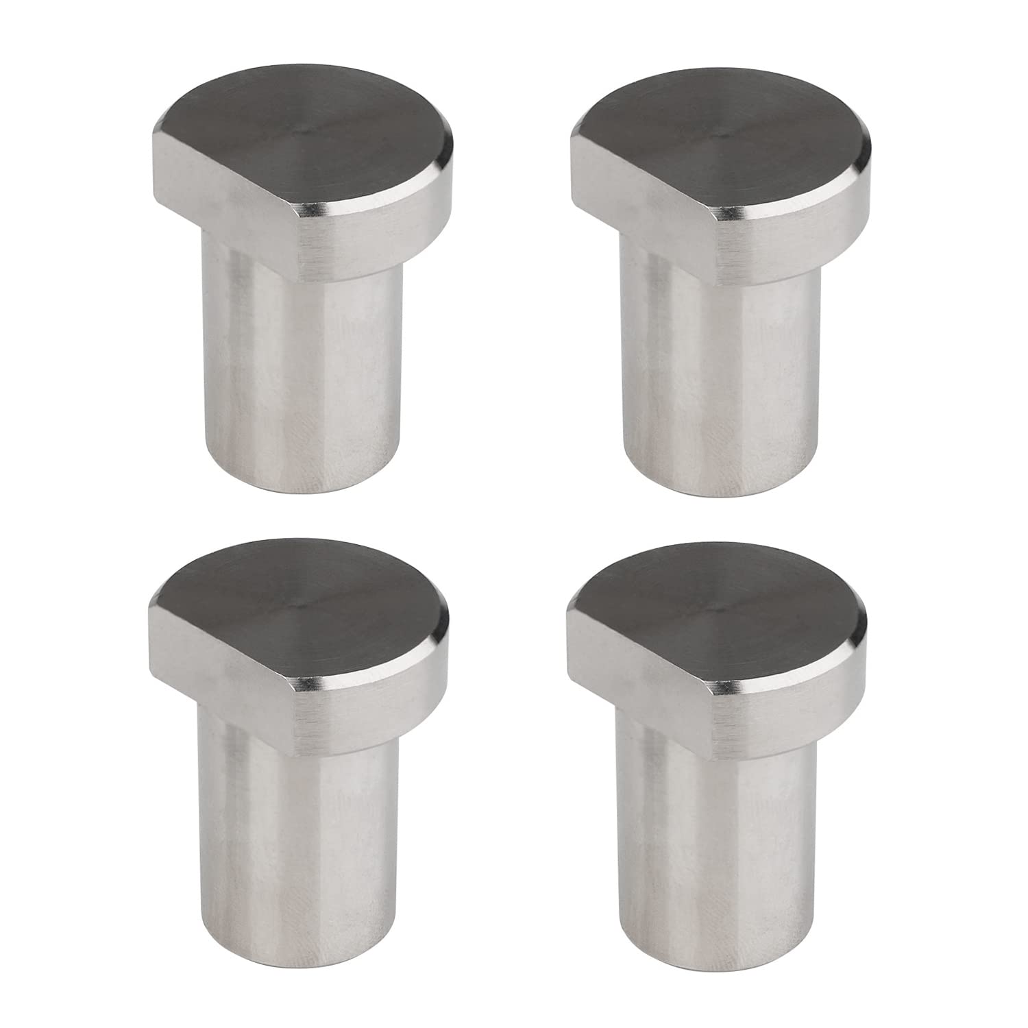 Arrêt de table en alliage d'aluminium pour établi, trous de 20 mm, lot de 4