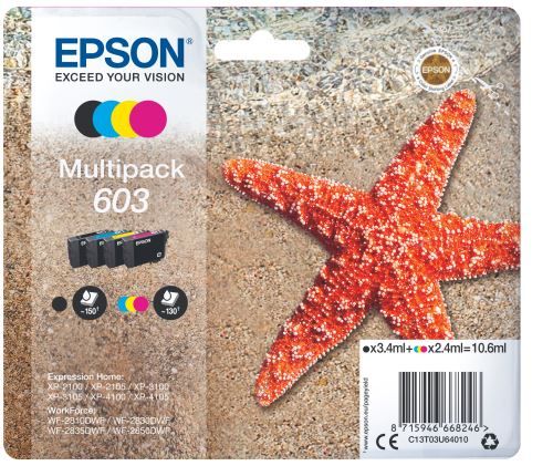 Original Epson 603 C13T03U64020 T03U6 Multipack XP 2100 2105 2150 MHD 05. 2028 - Bild 6