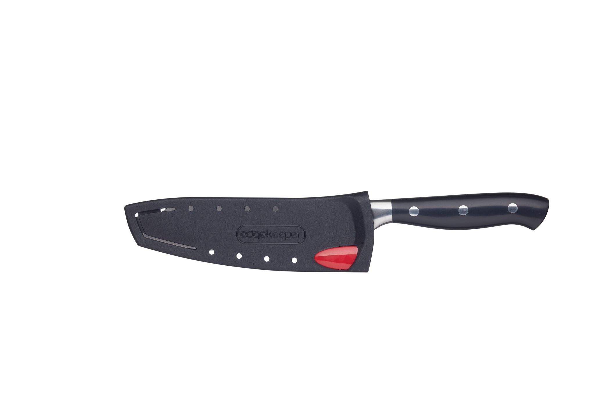 Masterclass Schwarz - Mcektrsant5 Santoku Edgekeeper - Messerschärfer De (Edelstahl), Farbe Edelstahl, 12 Cm - 5' - Bild 3