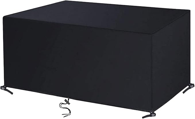 Housse Salon De Jardin 210x110x70cm Noir Oxford Housse Table De Jardin