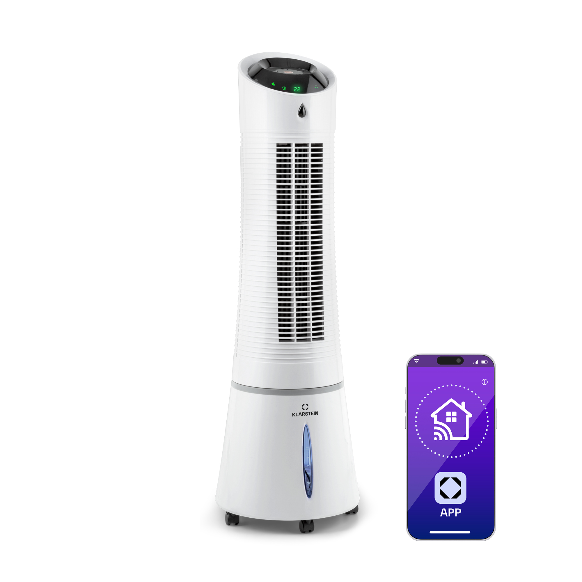 Klarstein Skyscraper Ice Smart 4-in-1 weiß