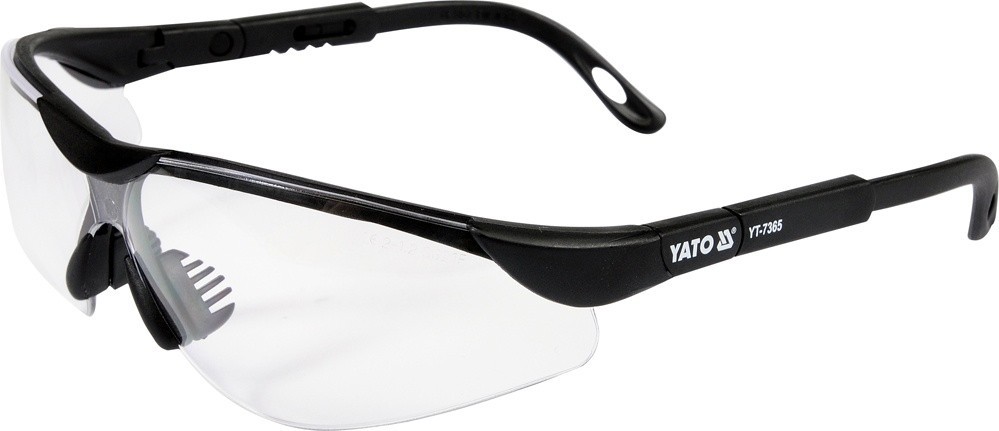Yato Schutzbrille Klar Mit Uv-Filter Und Längenverstellung