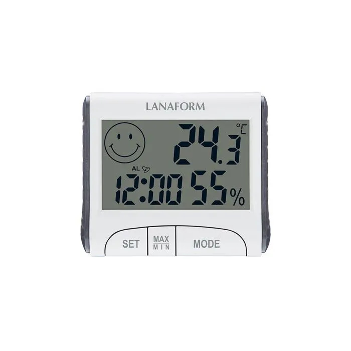 Lanaform Weiß Thermisches Hygrometer Digital 1.5 V - Image 2