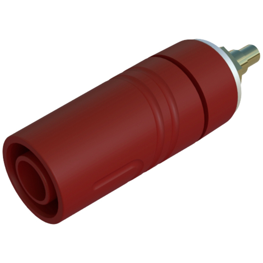 Sks Hirschmann Rot Sab 2640 Lk Au Sicherheits-Laborbuchse Buchse, Einbau Vertikal Stift-Ø: 4 Mm 1 St