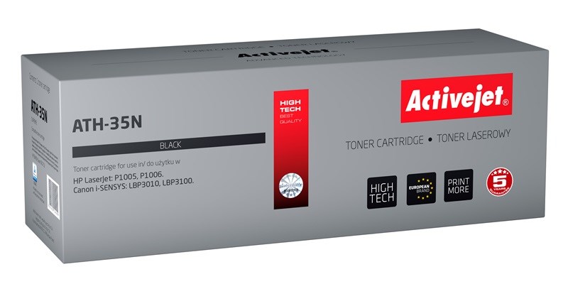 Activejet Schwarz Toner, At-35N (Bk) - Bild 2