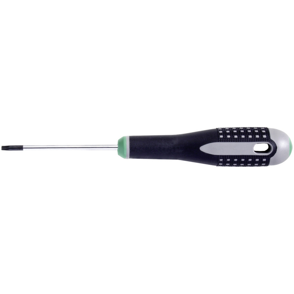 Bahco Grün Ergo Manipulationssicherer Schraubendreher Tx Mit Gummigriff, Tr15 X 100 Mm