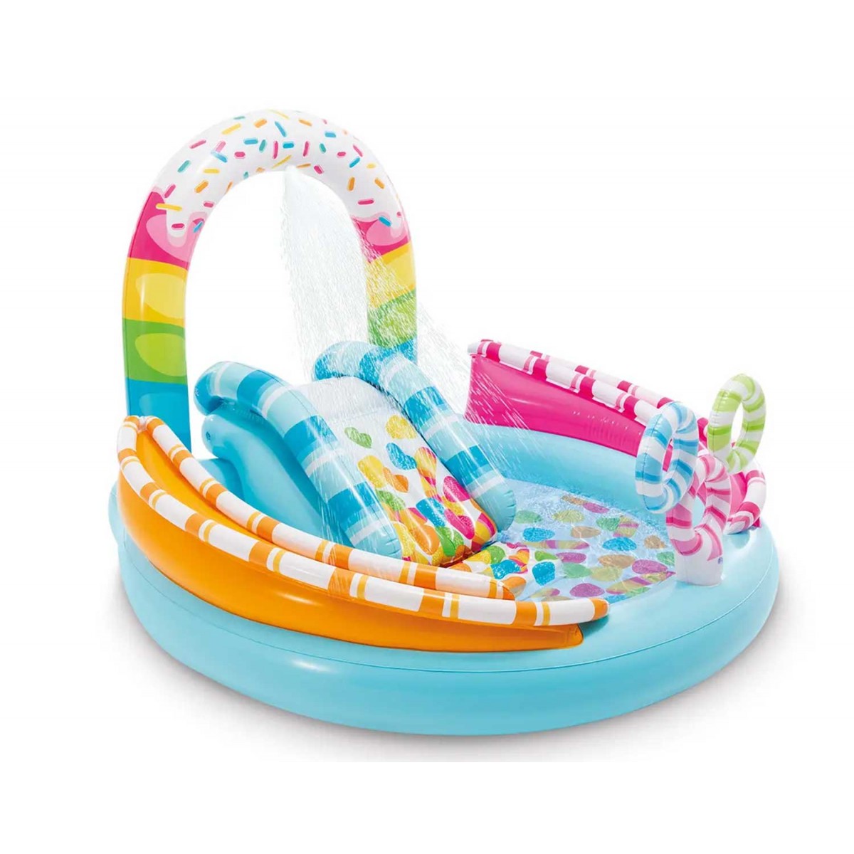 Piscina Play Center Caramelle 57144 Intex Dolcetti Bambini Gonfiabili