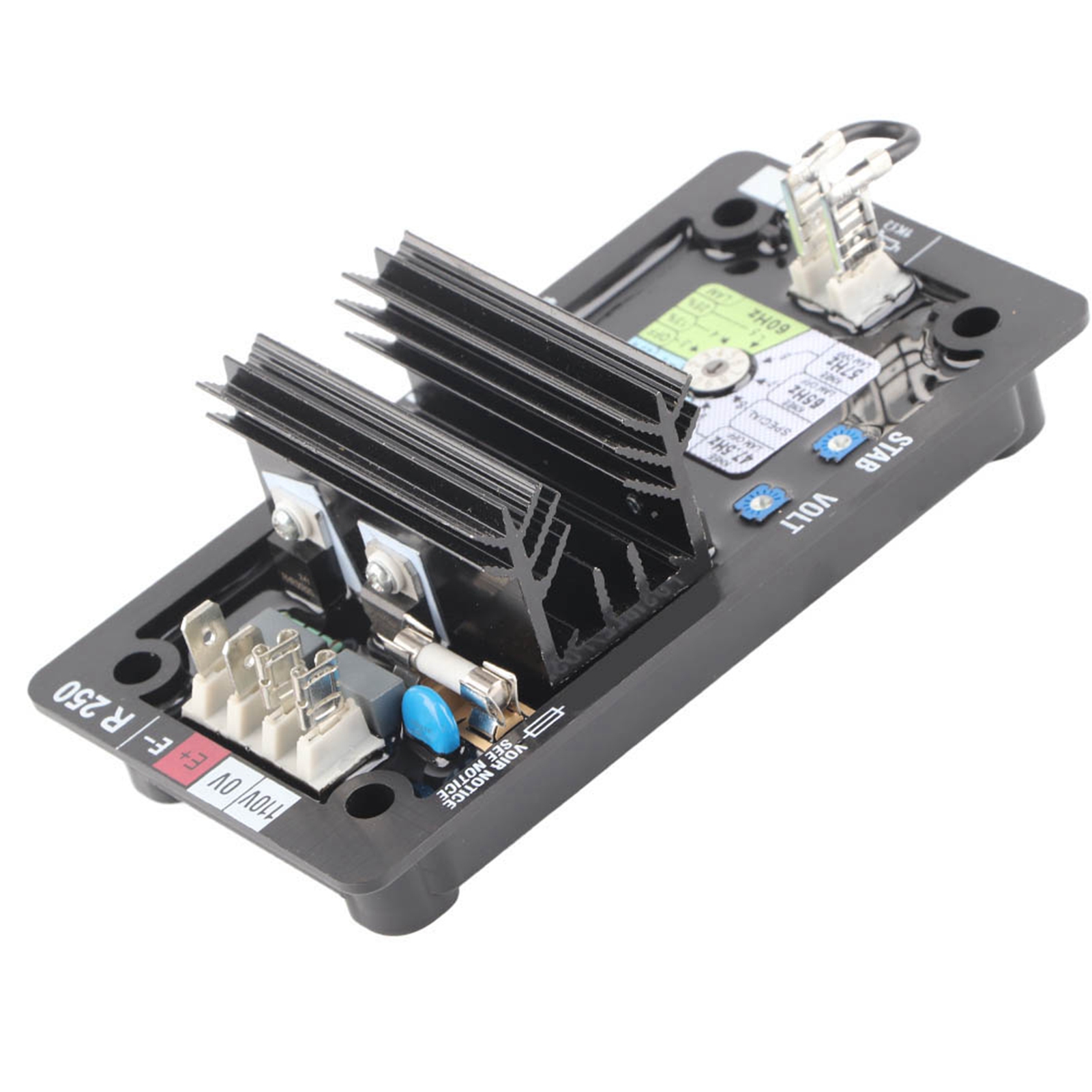 Régulateur automatique de tension AVR R250 pour générateur diesel sans balais, 330 g