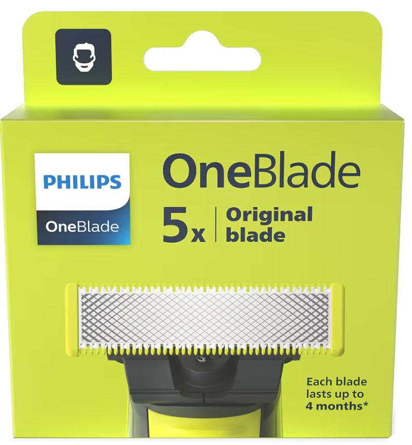 Philips Grün/Silber Zubehör Haarentfernung, Oneblade (5X) - Image 5