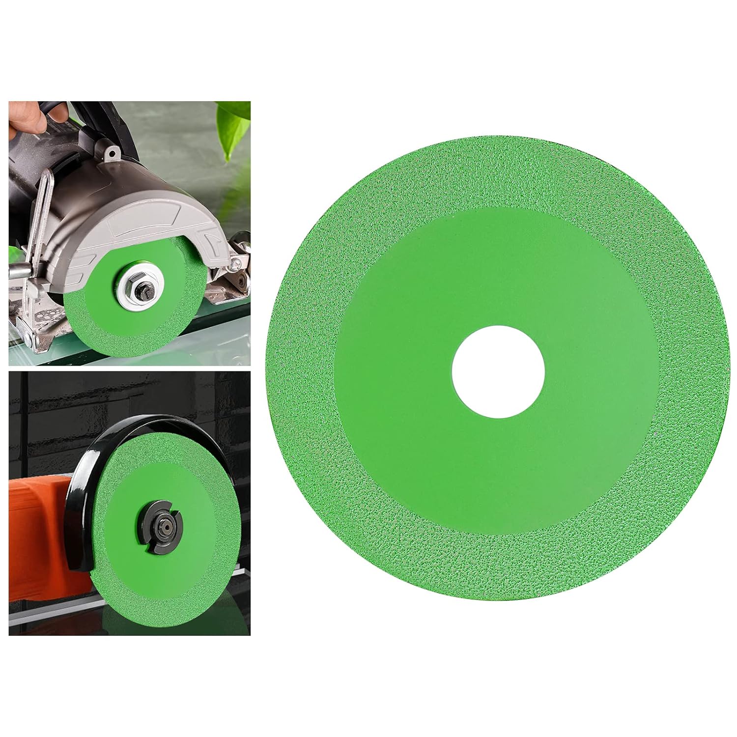 Disco Da Taglio Per Vetro, Disco Diamantato, Smerigliatrice Angolare Con Lama Diamantata Per Tagliare E Lucidare Piastrelle Di Vetro, Giada, Cristallo, Bottiglie Di Vino, Ceramica, Piastrelle (verde)
