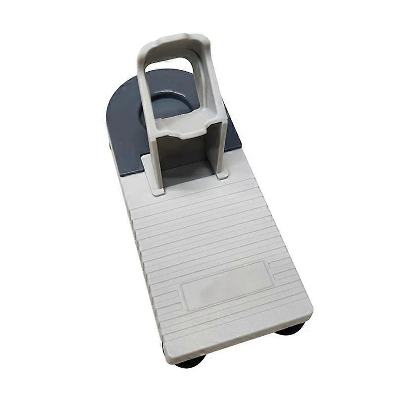 Support pour pistolet à colle thermofusible, base à ventouse, plastique gris, 17 x 7,5 cm