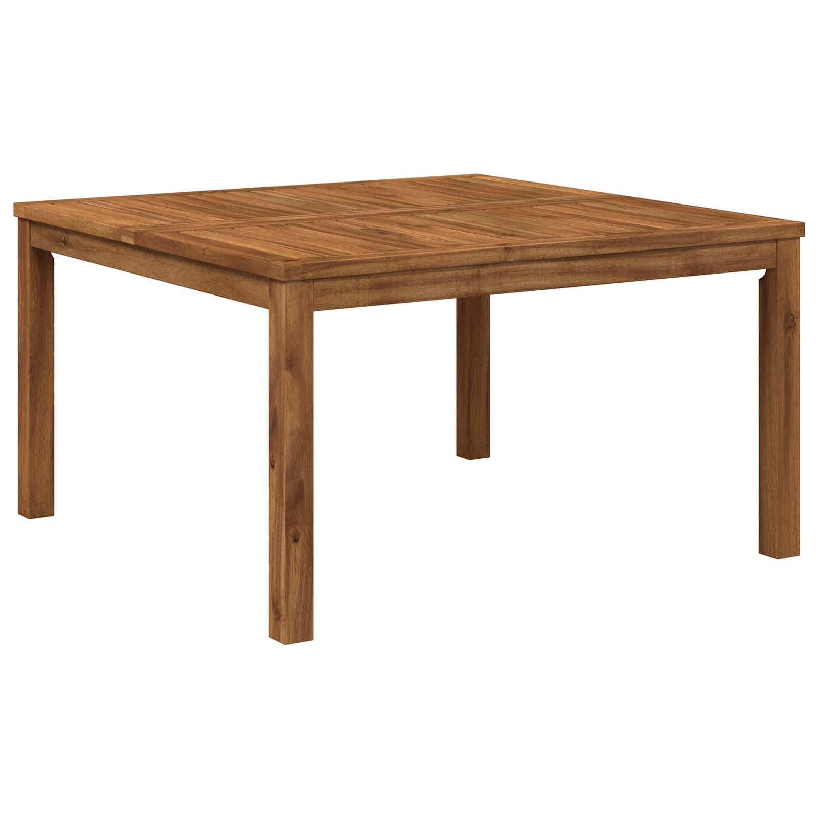 Table Basse Naturel 80 X 80,5 X 45 Cm Bois D'Acacia Massif Vidaxl