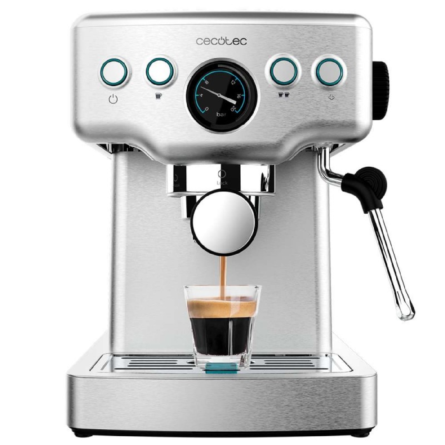 Cecotec Argenté Kaffeemaschine Power Espresso 20 Barista Mini - Bild 5