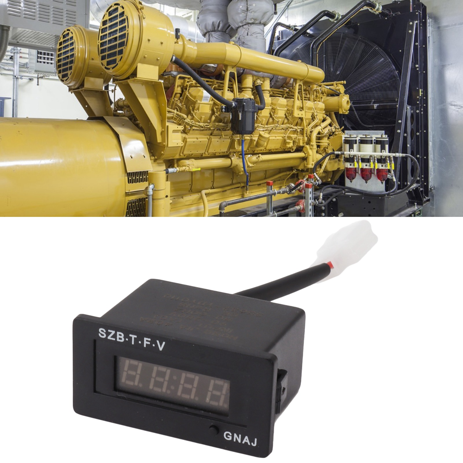 Voltmètre numérique 402A pour groupe électrogène essence et diesel, 90-250 V