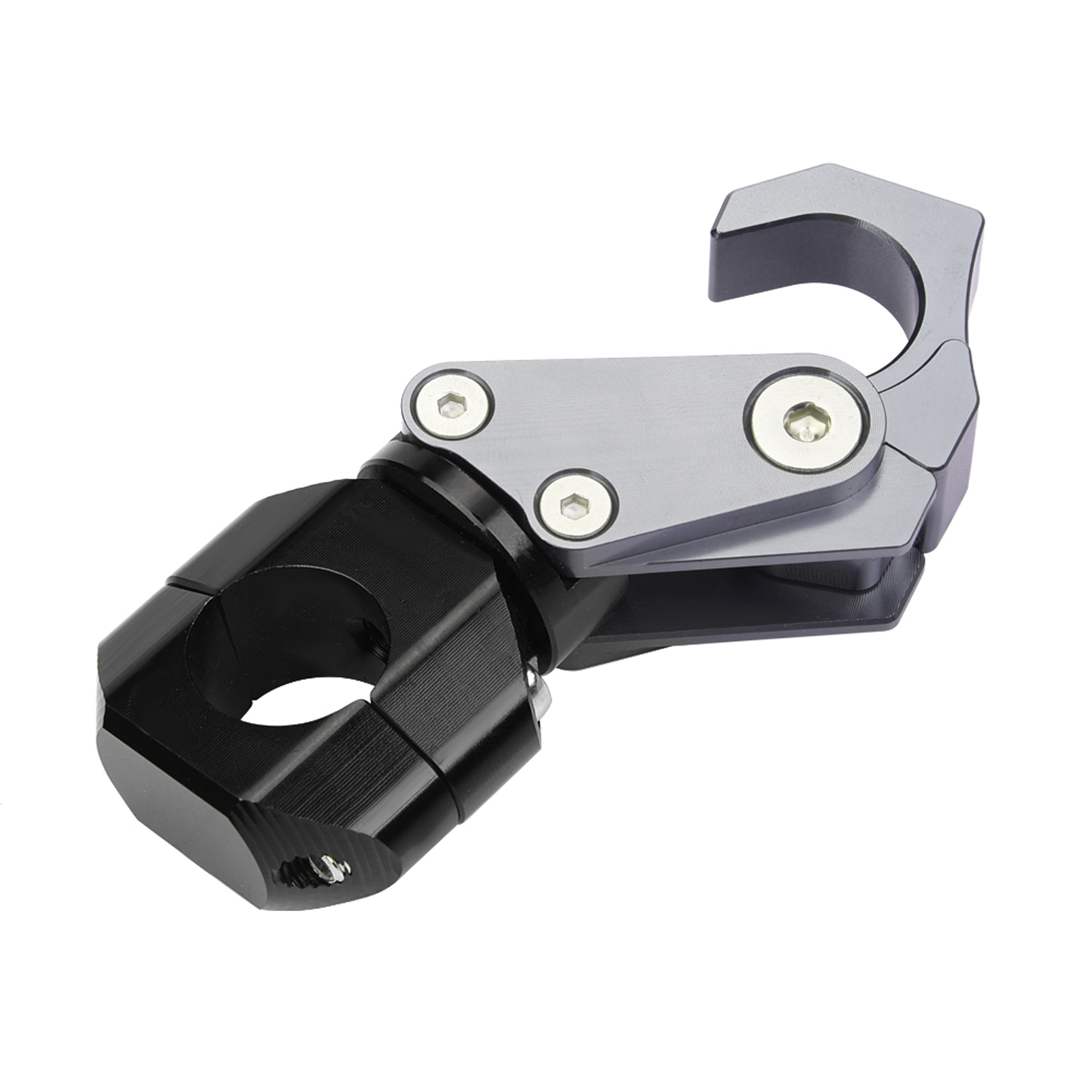 Crochet de guidon moto 22 mm en alliage d'aluminium, titane