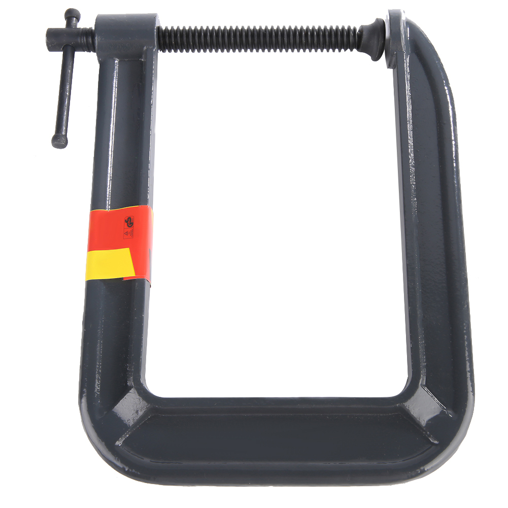 Serre-joint en C forgé en acier, ouverture 100 à 185 mm, profondeur jusqu'à 185 mm