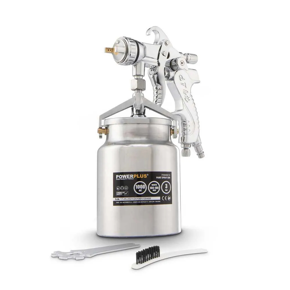 Farbsprüher Varo Powair0110 1 Liter Metall 1, 7 Mm