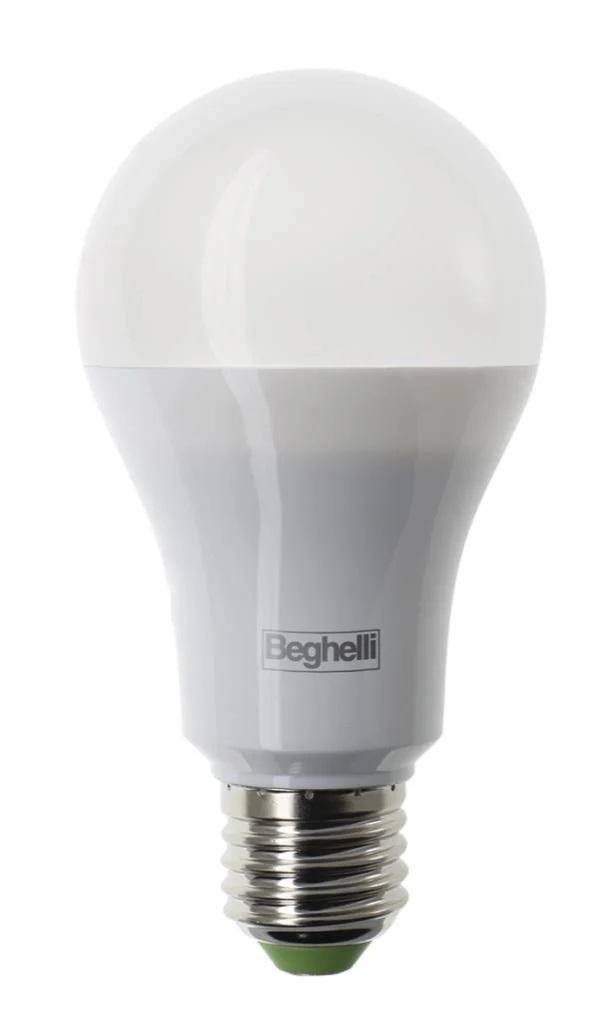 Beghelli Lampadina Saving Led Goccia, 12w Attacco E27, 1200 Lm, 400...