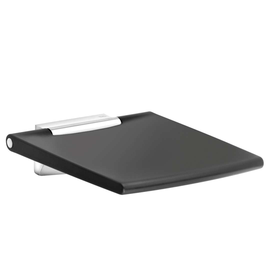 Keuco Schwarz/Silber/Grau Badewannensitz + Duschhocker, Klappsitz Plan Care Sitzfläche 450Mm Vc/Sw (150 Kg) - Image 4