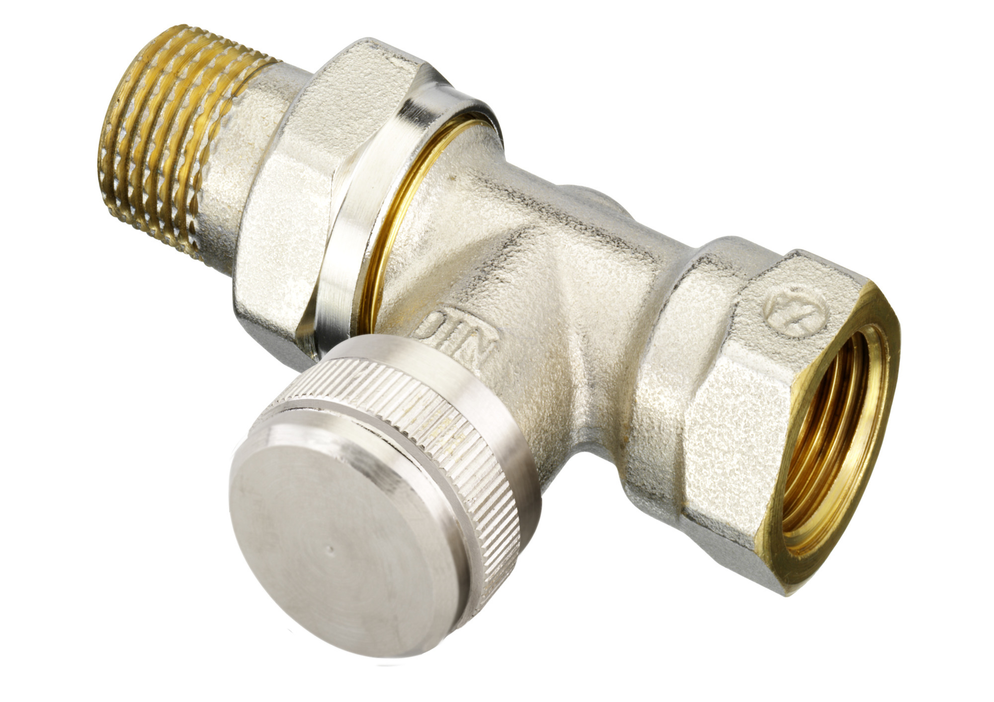 Danfoss Rücklaufverschraubung Verschraubung Rlv 15 Durchgang ½“ Ag X ½“ Ig 003L0144