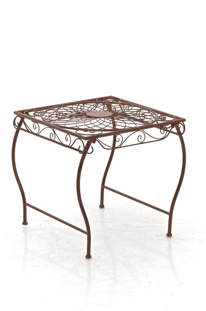 Clp – Table De Jardin Zarina – Structure En Fer – Style Art Nouveau