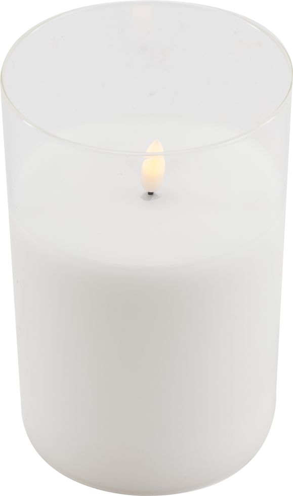 Decoris Lumineo Led Kerze Wachs Indoor Ø 10 X 15 Cm