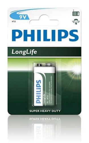 Philips Longlife 9V Batterie