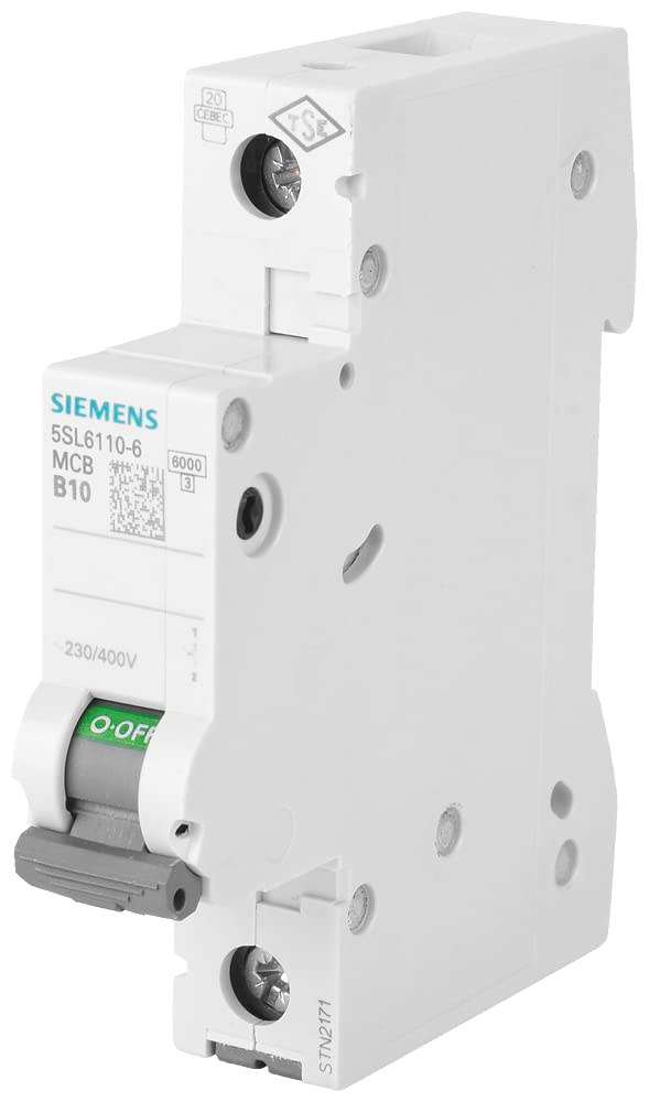 Siemens 5SL6110-6 Circuit Breaker Switch 1-pin B 10 A