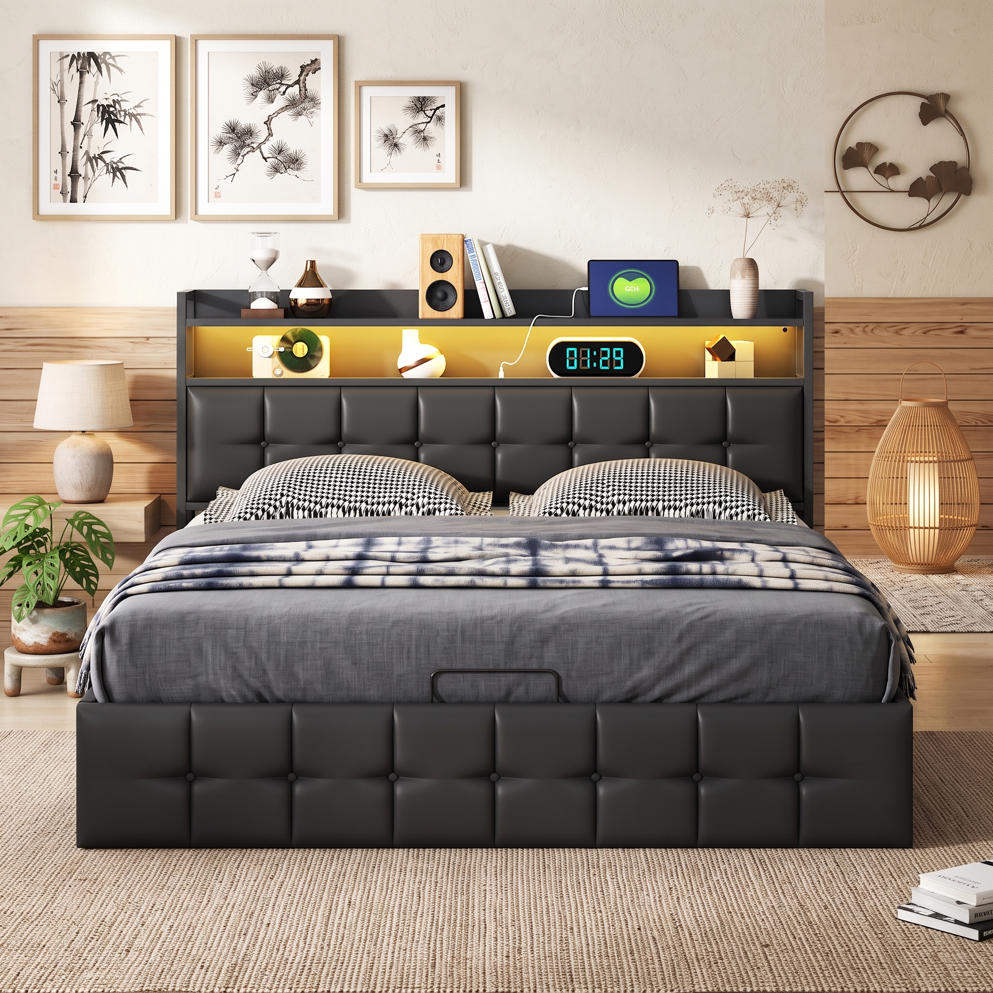 Superaly Lit Coffre Double 140x190 Cm
