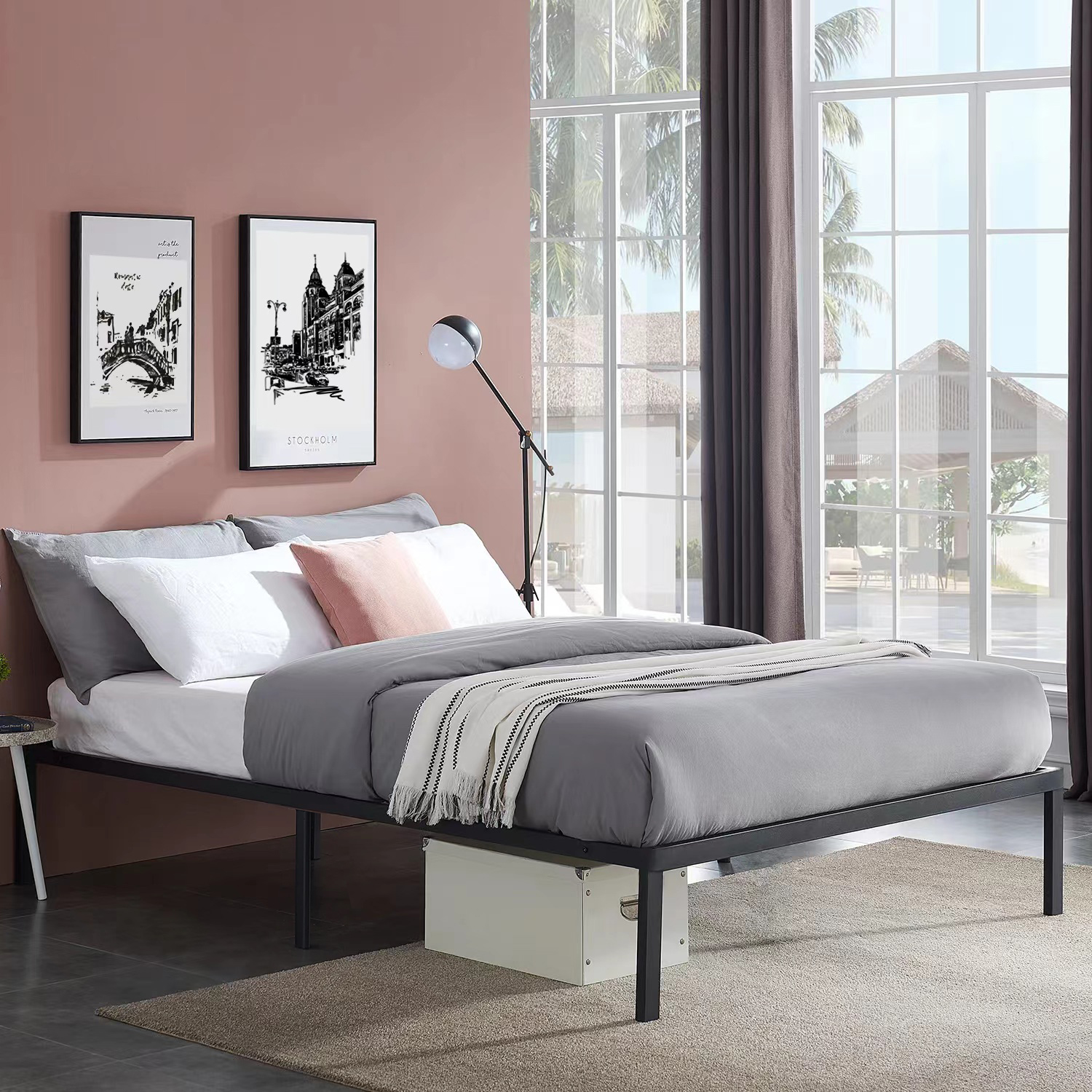 Bolli - Sommier 160x200cm - Cadre De Lit - Pour Adultes
