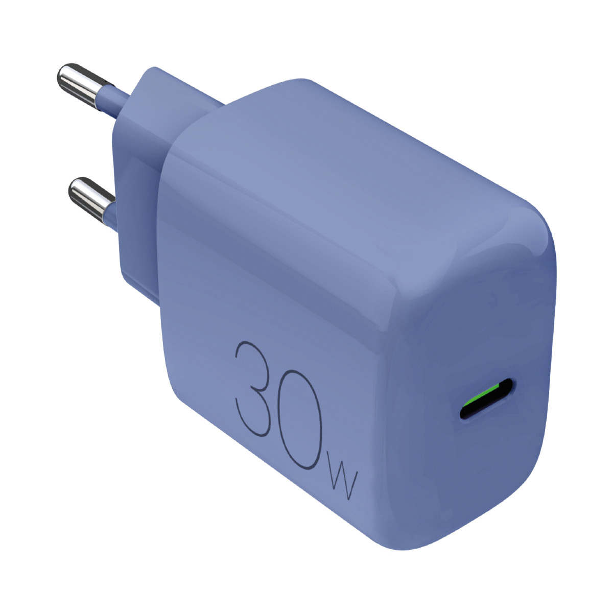 Puro Pro Lite 30W USB-C wall charger - blue - Bild 3
