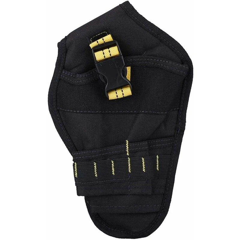 Sacoche ceinture porte-outils en tissu Oxford 1680D, organisateur pour perceuse, 15 x 28 cm, lot de 1
