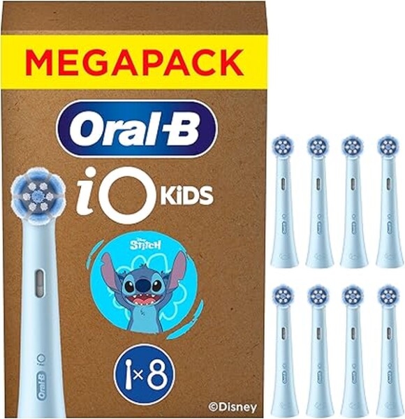 Oral-B Aufsteckbürsten Io Kids Stitch 8Er Ffu Aufsteckbürsten
