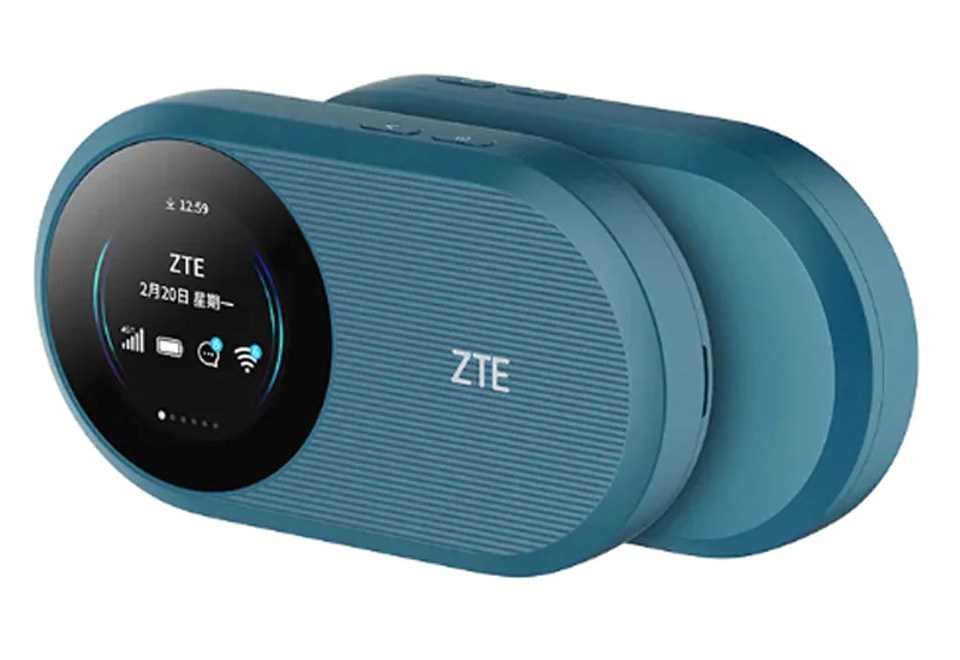ZTE U10S Pro 4G Mobile WiFi6 Hotspot Mobiler WLAN Router - Weiss - Bild 4