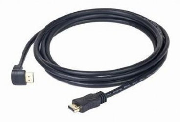 Gembird Schwarz Hdmi Kabel Männlich Männlich 4K 3D 90 Grad 3M