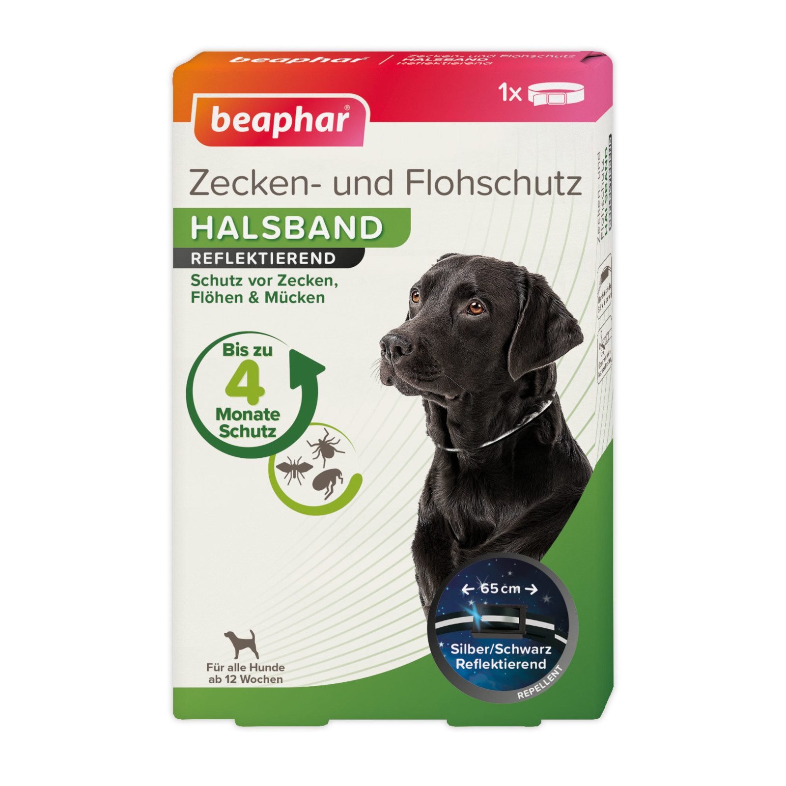 Beaphar Zecken- Und Flohschutz Halsband Reflektierend Für Hunde 65Cm - Image 4