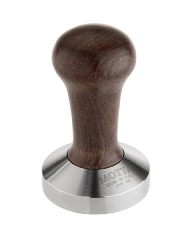 Motta Espresso-Tamper 58 mm aus Edelstahl mit Holzgriff, braun - Bild 4