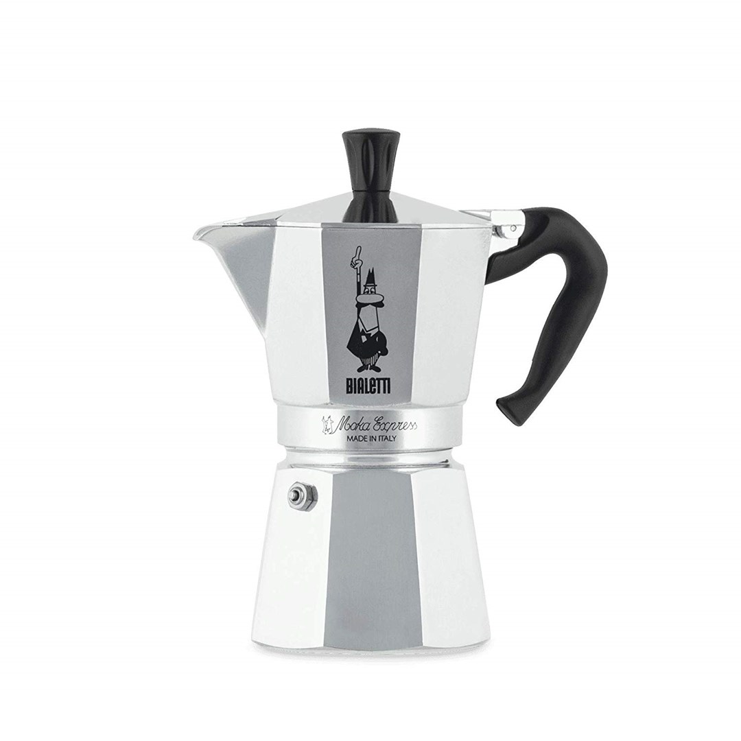 Bialetti Silber Moka Express Espressokocher - Für Gas- Und Elektroherd - Für 6 Tassen - Bild 6