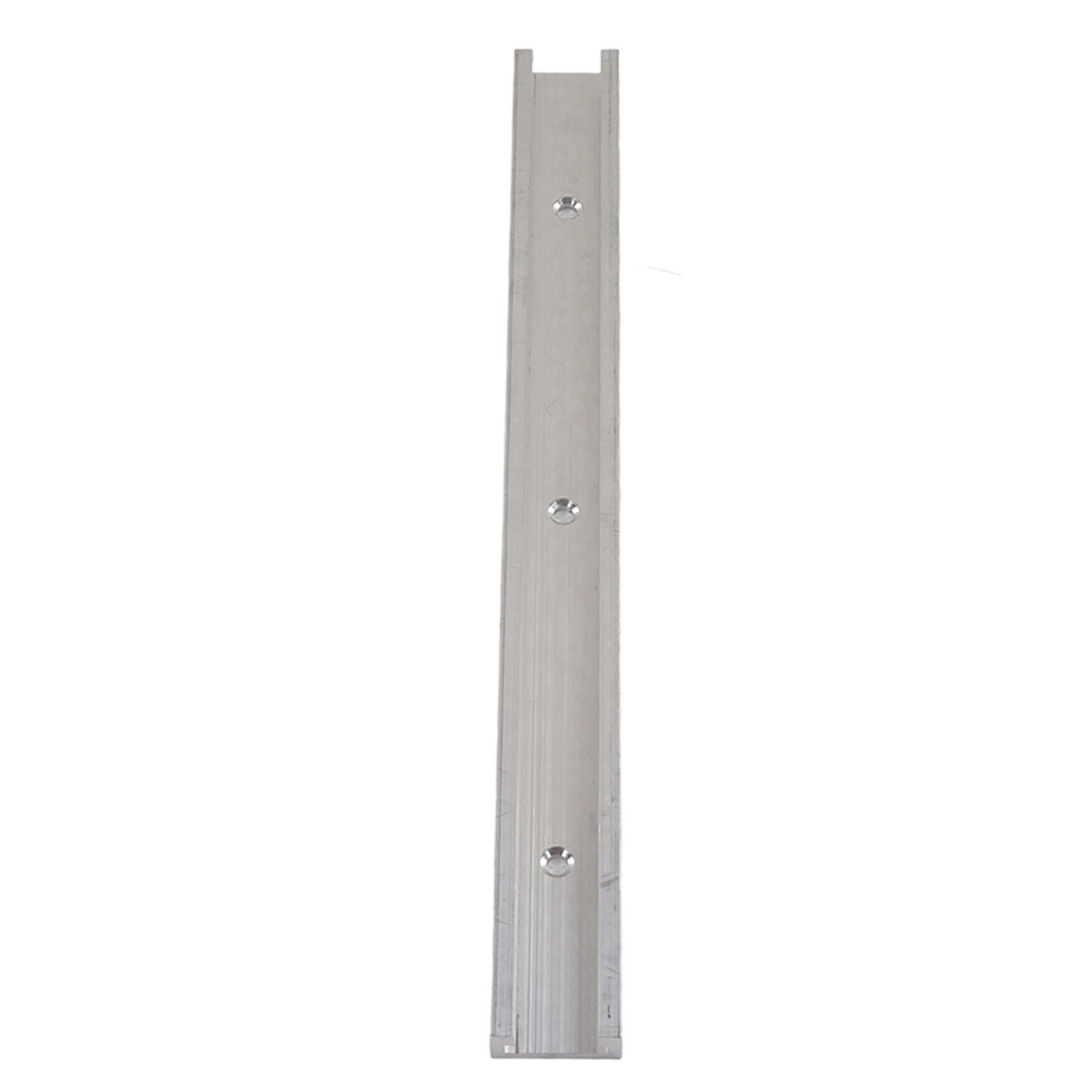 Rail de fixation en T pour menuiserie, rainure à onglet 40 cm, aluminium, largeur 3 cm