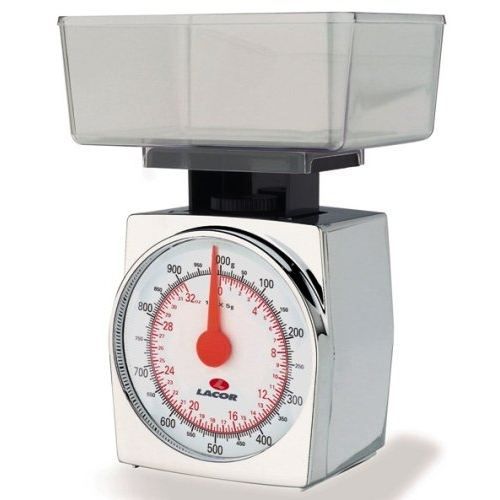 LACOR 61702 Küchenwaage,Verchromt 1 kg Eintilung 5 G | Langlebiges Profi-Utensil; entwickelt für optimale Leistung und schnelle, unkomplizierte Reinigung in der Spülmaschine - Bild 4