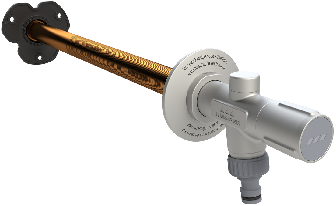Kemper - Frostiplus Frostsichere Außenarmatur Mit Griff Dn20, R3/4 5780002000