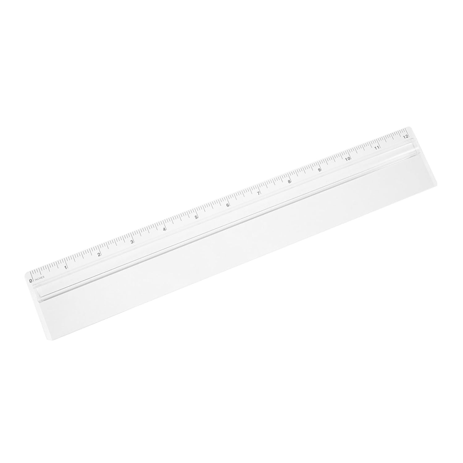 Règle loupe transparente en plastique, outil de mesure et de lecture, portable