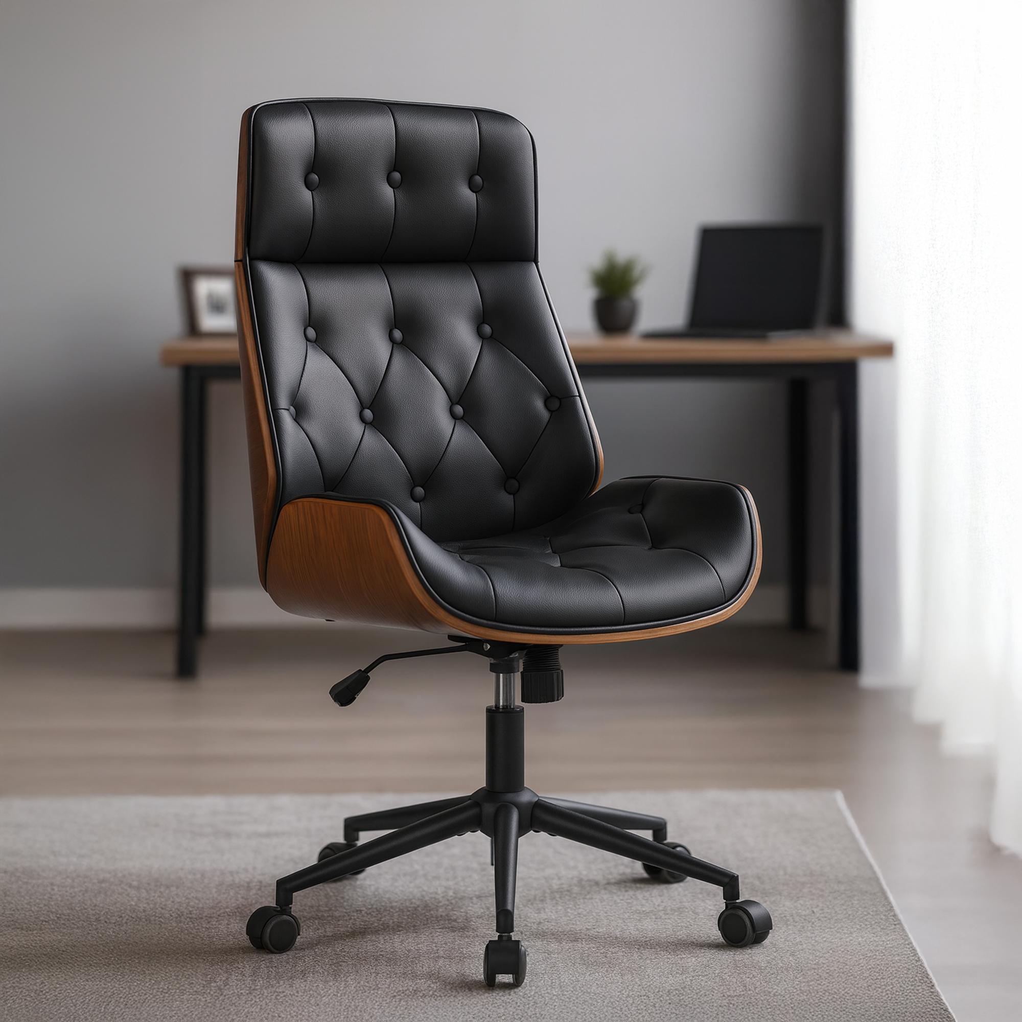 Chaise de bureau Martil Noir